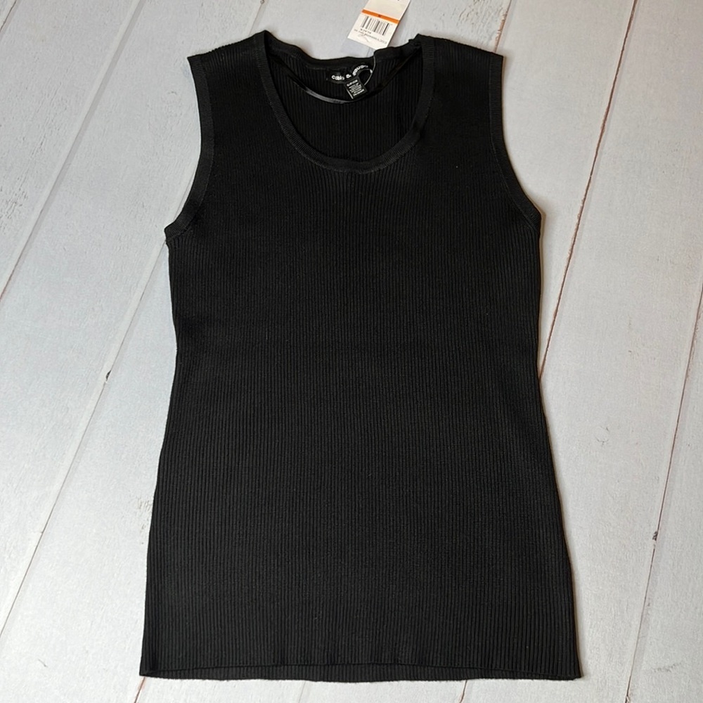 NWT - Cable & Gauge Ribbed Tank Top - Size Small
